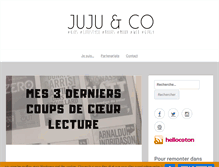 Tablet Screenshot of la-tribu-de-juju.net